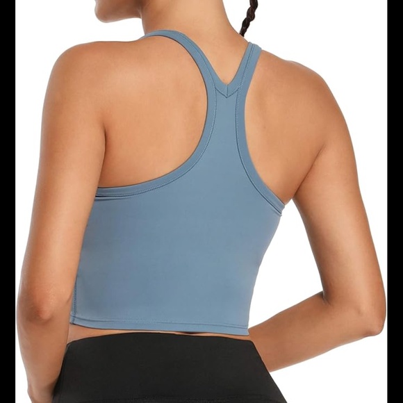 Women’s Sports Bra Workout Tank Top - Picture 2 of 8